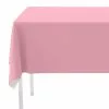 1 Tischdecke Rosa - Unifarben