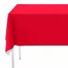 1 Tischdecke Rot - Unifarben