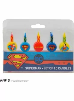 10 Superman Geburtstagskerzen -Tiere & Insekten Verkäufe 10 superman geburtstagskerzen 4