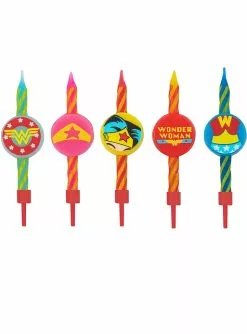 10 Wonder Woman Geburtstagskerzen