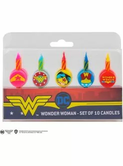 10 Wonder Woman Geburtstagskerzen -Tiere & Insekten Verkäufe 10 wonder woman geburtstagskerzen 3