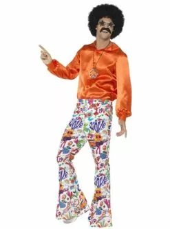 60er Jahre Hose Bunt Für Herren