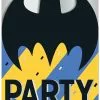 8 Batman Einladungen