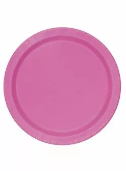 8 Platos Pequeños Rosas (18 Cm) - Línea Colores Básicos