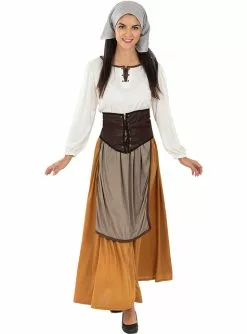 Bäuerin Mittelalter Kostüm Für Damen -Tiere & Insekten Verkäufe bauerin mittelalter kostum fur damen 2