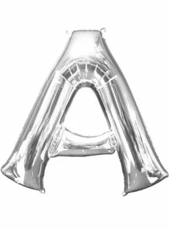 Buchstabe A Luftballon Silber (86 Cm)