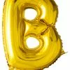 Buchstabe B Luftballon Gold (102 Cm)