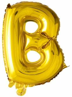 Buchstabe B Luftballon Gold (102 Cm)