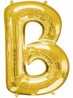 Buchstabe B Luftballon Gold (86 Cm)