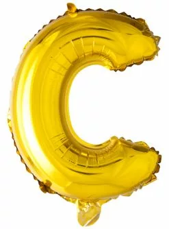 Buchstabe C Luftballon Gold (102 Cm)