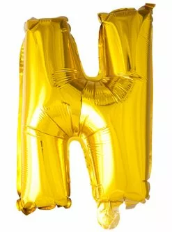 Buchstabe N Luftballon Gold (102 Cm)