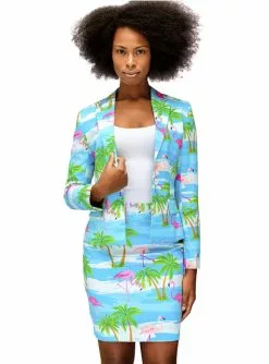 Flamingo Anzug Für Damen - Opposuits