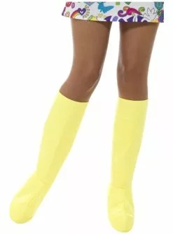 Gelbe Überschuhe 60er Jahre