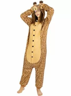Giraffen Onesie Kostüm Für Erwachsene
