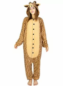 Giraffen Onesie Kostüm Für Erwachsene -Tiere & Insekten Verkäufe giraffen onesie kostum 3