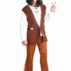 Glücklicher Hippie Kostüm
