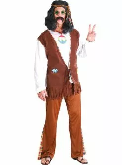 Glücklicher Hippie Kostüm