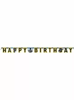 "Happy Birthday" Batman Girlande