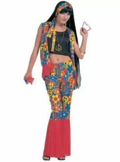 Hippie Kostüm Für Damen Festival