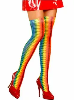 Hippie Leggins Mehrfarbig Für Damen