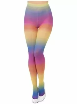 Hippie Strumpfhose Bunt Für Damen