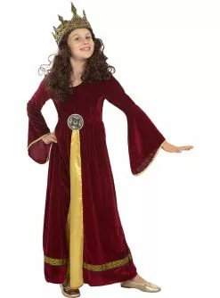 Lady Guinevere Kostim Für Mädchen