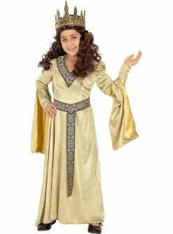 Lady Guinevere Kostüm Deluxe Für Mädchen
