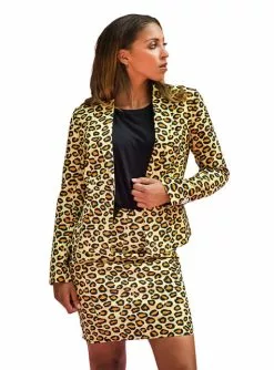 "The Jag" Leopard Anzug Für Damen - Opposuits