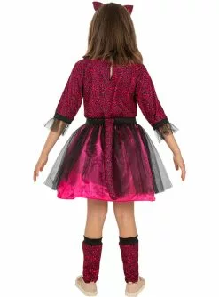 Leoparden Kostüm Rosa Für Mädchen -Tiere & Insekten Verkäufe leoparden kostum rosa fur madchen 3