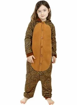 Leoparden Onesie Kostüm Für Kinder -Tiere & Insekten Verkäufe leoparden onesie kostum fur kinder 2