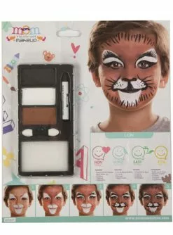 Löwen Make-Up Für Kinder