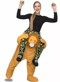 Löwen Ride On Kostüm Für Erwachsene