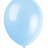 Luftballon Set Himmelblau 10-teilig - Basic-Farben Kollektion