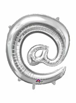 Luftballon @ Silber 40 Cm