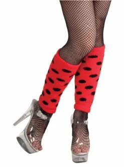 Marienkäfer Stulpen Kurz Für Damen