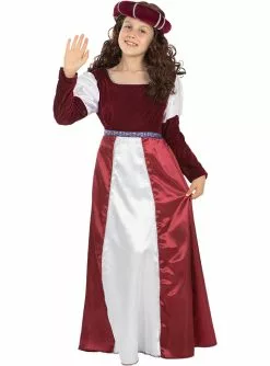 Mittelalter Prinzessin Kostüm Für Mädchen