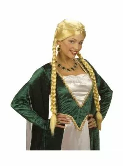 Mittelalterliche Prinzessin Perücke Blond