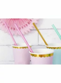 Papierstrohhalm Set 10-teilig Pastellrosa -Tiere & Insekten Verkäufe papierstrohhalm set 10 teilig pastellrosa 3