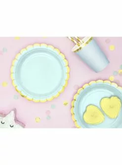 Pappteller Set 6-teilig Minzgrün - Yummy -Tiere & Insekten Verkäufe pappteller set 6 teilig minzgrun yummy 4