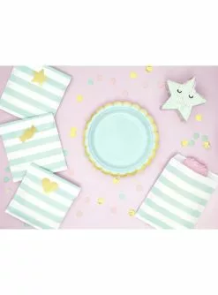 Pappteller Set 6-teilig Minzgrün - Yummy -Tiere & Insekten Verkäufe pappteller set 6 teilig minzgrun yummy 5