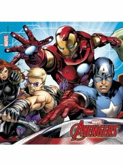 Servietten Set 20 Stück Mit The Avengers Motiv