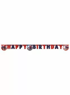 Spder-Man "Happy Birthday" Girlande - Marvel