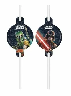 Star Wars Strohhalme 4 Stück