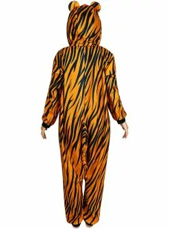 Tiger Onesie Kostüm Für Erwachsene -Tiere & Insekten Verkäufe tiger onesie kostum 5