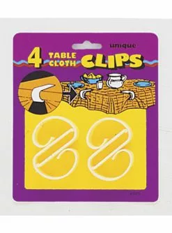 Tischdecken-Clip Set 4-teilig