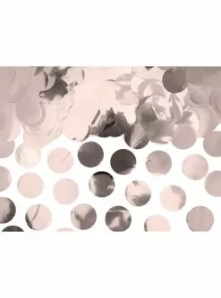 Tischkonfetti Rund Aus Papier Roségold - New Year & Carnival