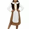 Tudor Kammermädchen Kostüm Für Mädchen